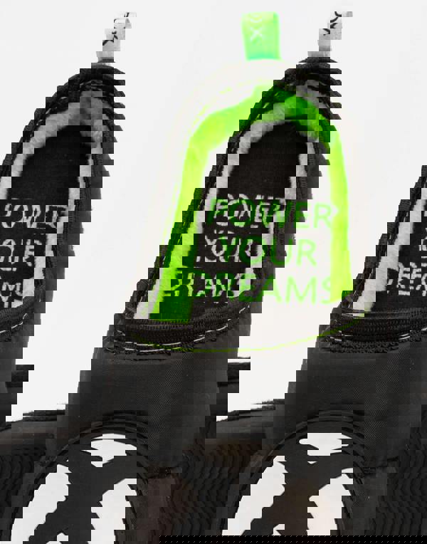 Xbox Boys Black Logo Mule Slippers