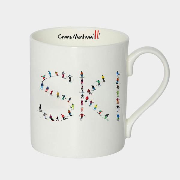 Powderhound SKI Resort Mug Crans Montana