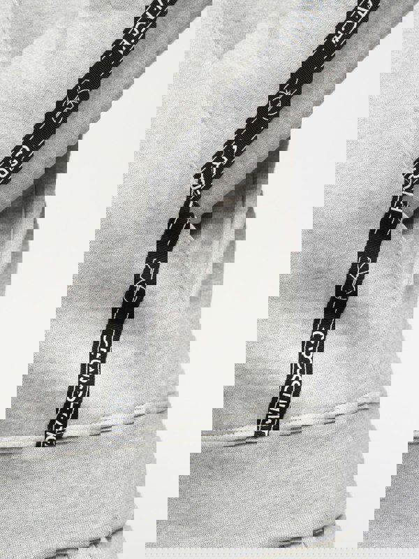 Crosshatch Apollos Hoodie Grey Marl