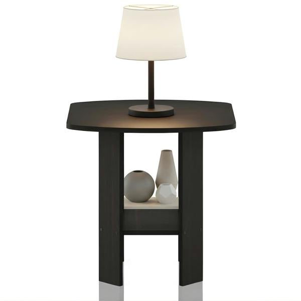 WALPLUS Simple Design End/SideTable, Espresso | Stylish Table for Home Use with Practical and Modern Design