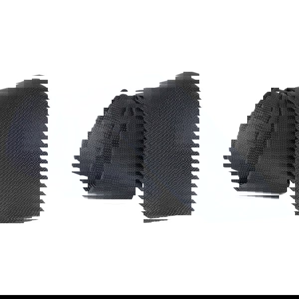 Alexander McQueen woven silk tie in a charcoal dark grey tone