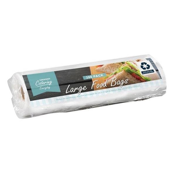 Kingfisher Large Food Freezer Bags 9 x 14 200pk - One Colour