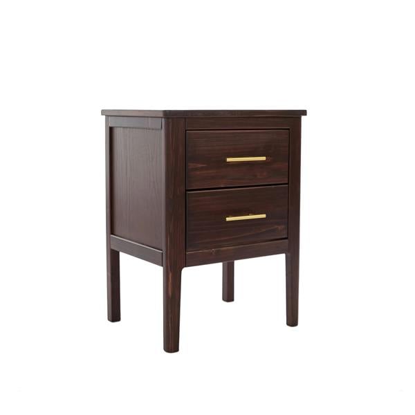 Cabinet Bits Carbini 2 Drawer  Bedside Table