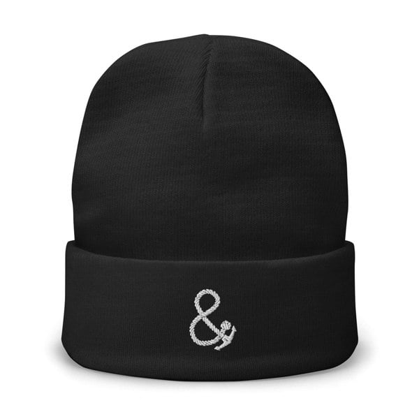 Ampersand Signature Embroidered Beanie