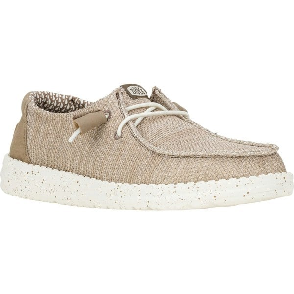 HEYDUDE Wendy Stretch Mesh Shoes - Walnut