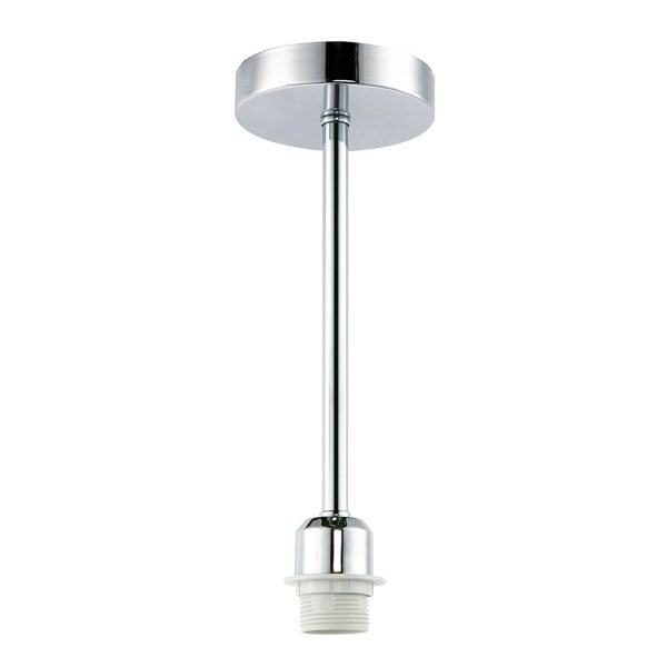 Classic Polished Chrome Ceiling Light Fixture to Showcase Lamp Shades Image 1