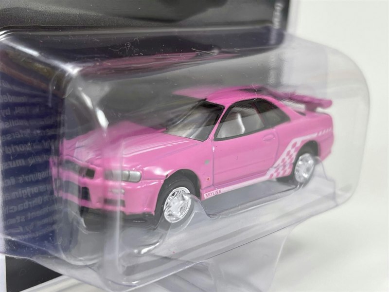 Johnny Lightning 2000 Nissan Skyline GT-R BNR34 Nitro XGT Exclusive 1:64 Scale JLCP7410