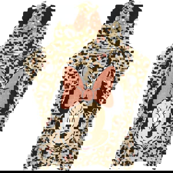 Disney Girls Pink Minnie Mouse Poncho Towel (One Size)