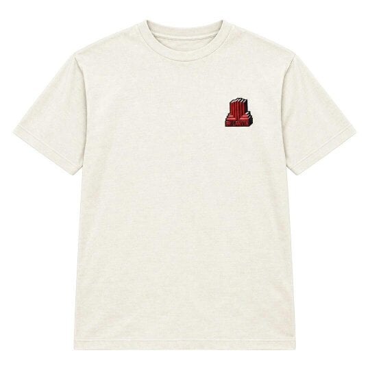 By Lanvin Block Logo Beige T-Shirt