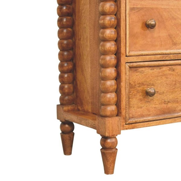 Artisan Furniture Solid Wood Spindle Chest