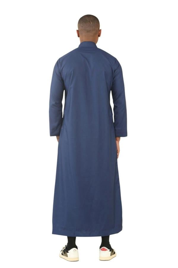 Infinity Leather Men's Thobe Arab Saudi Emirati Islamic Clothing Jubba Robe