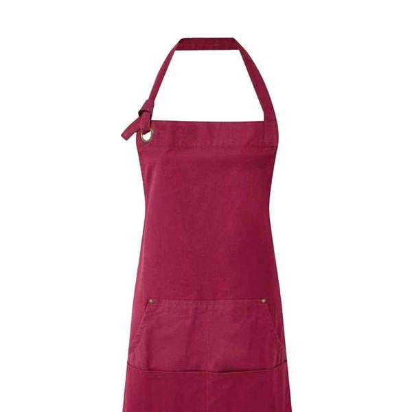Premier Calibre Heavy Canvas Pocket Apron - Burgundy