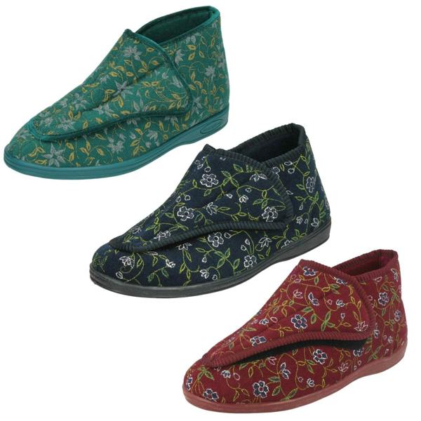 NATURE FORM Ladies Nature Form Slipper Grace Floral