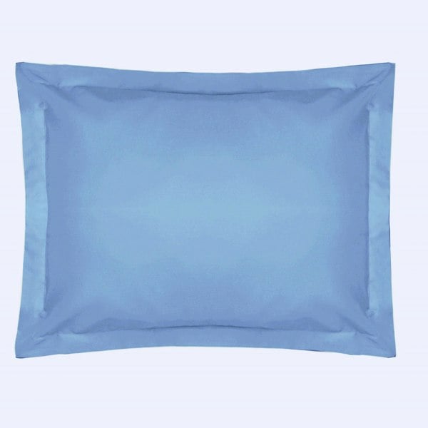 Belledorm Easycare Percale Oxford Pillowcase - Sky Blue