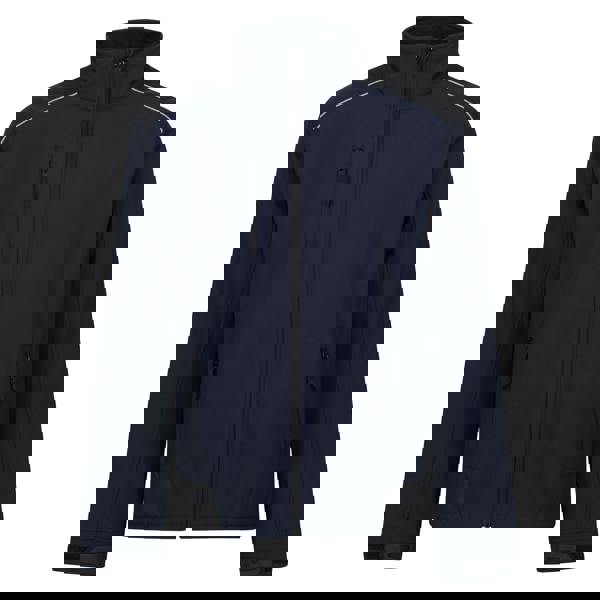 Regatta Mens Sandstorm Workwear Softshell Jacket - Navy/Black - 
