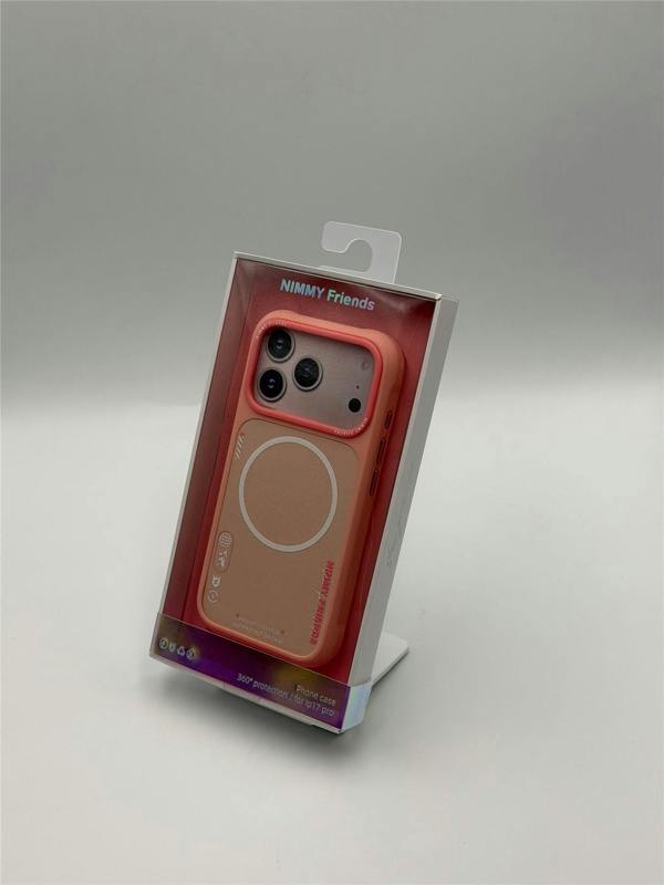 Nimmy Friends Nimmy Cool & Cute 2.0 Case with MagSafe for iPhone 17 Pro 6.3" Pink - N-YJKM-CX2.0-IP17-PRO-04