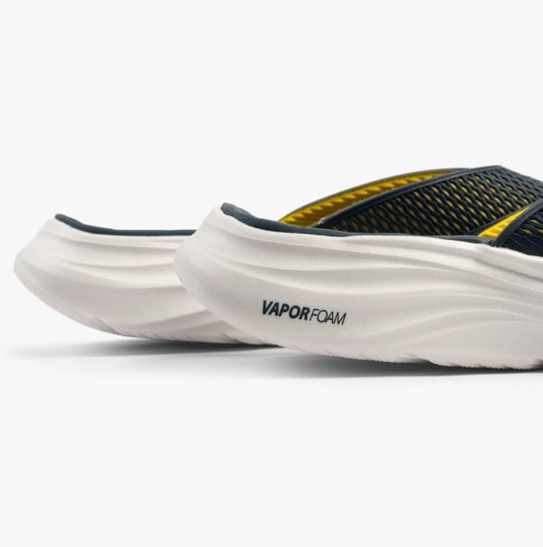 Skechers VAPOR FOAM SANDAL - SAYTO Mens Sandals Navy/Yellow