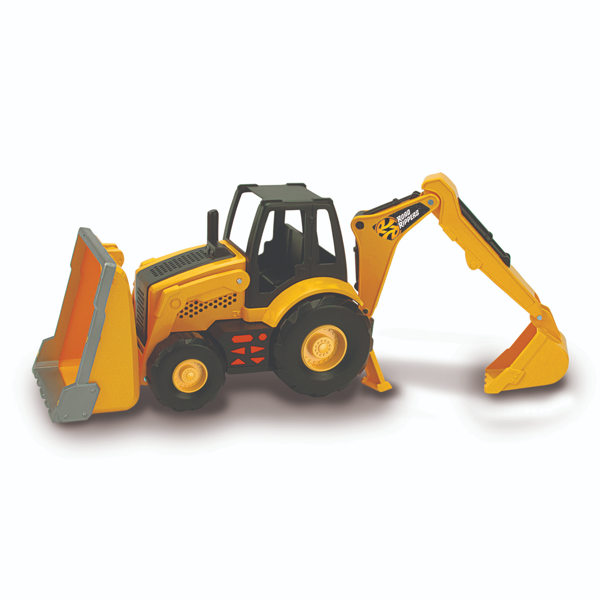 Nikko Road Rippers Mega Fleet Light & Sound 12" - 30 cm Backhoe