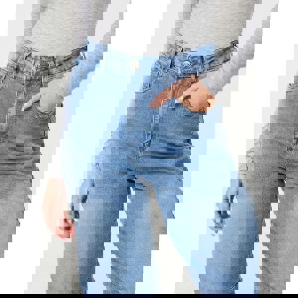 Pink Vanilla Washed Denim Jeans