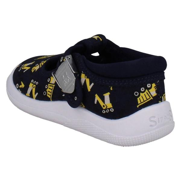 Start-rite Kids Startrite First Walking Canvas T-Bar Shoes Wriggles T-Bar
