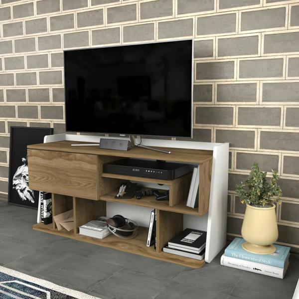 Decorotika Raca Modern Tv Stand TV Cabinet for TV's up to 55"