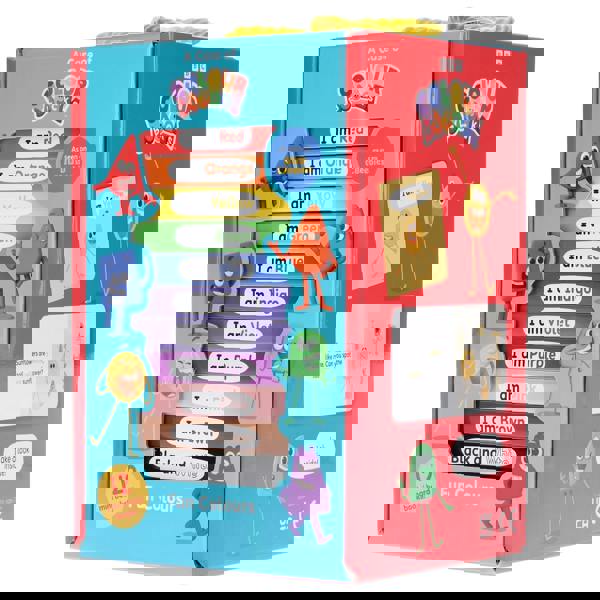 Colourblocks 12 Mini Books Box Set – I Am Red, Blue, Yellow & More Early Learning Colours Collection