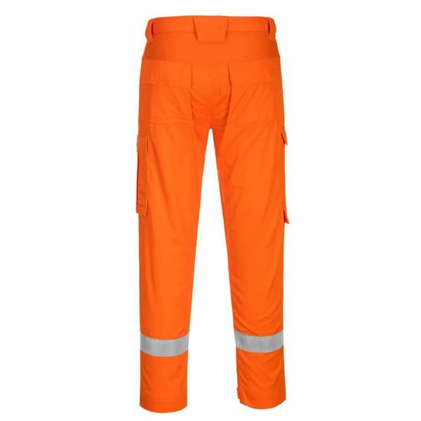 Bizflame Work Lightweight Stretch Panelled FR Trousers - Hi-Vis Trousers