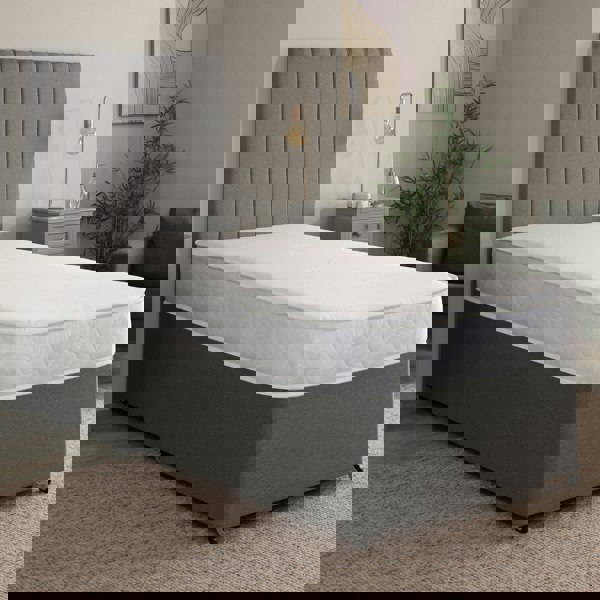 eXtreme Comfort Aloe Vera Hybrid Mattress - 18cm Deep, Plush Feel