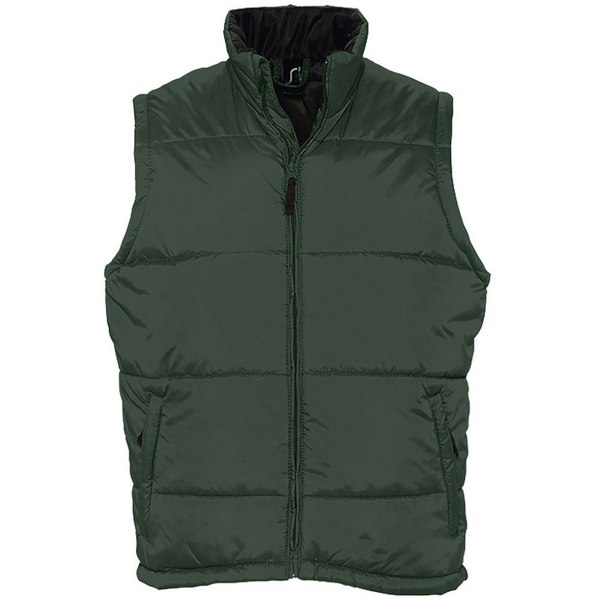 SOLS Warm Unisex Padded Bodywarmer Jacket - Forest Green