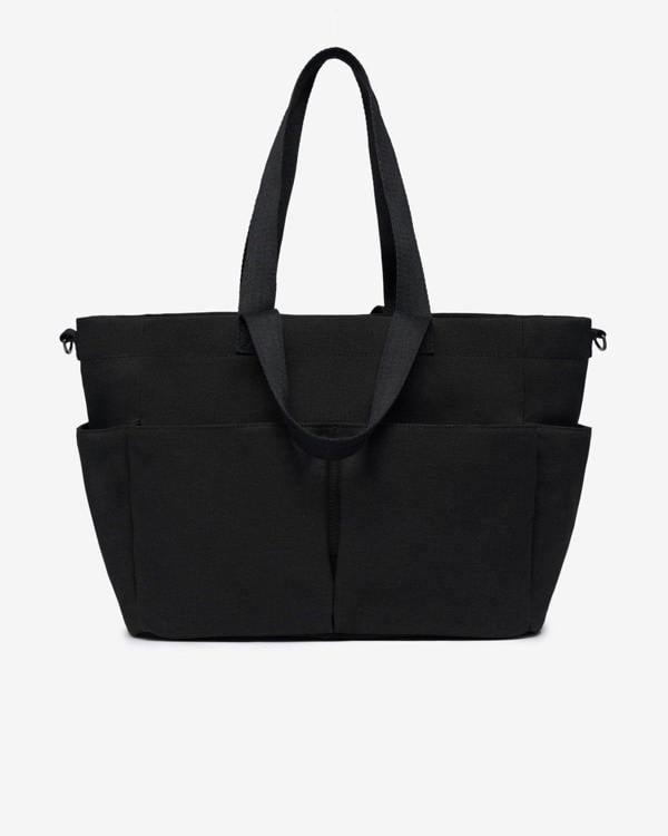 Tiba + Marl T+M Canvas Pocket Tote Black