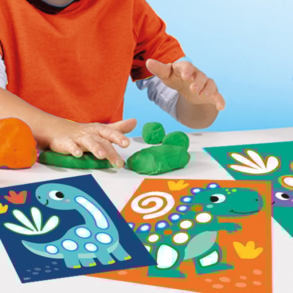 SES Creative My first - Dough activity cards dinos