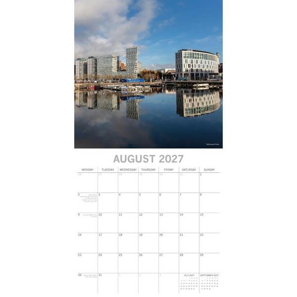 Liverpool Calendar 2027, Wall Calendars, Month To View, Travel, Gift