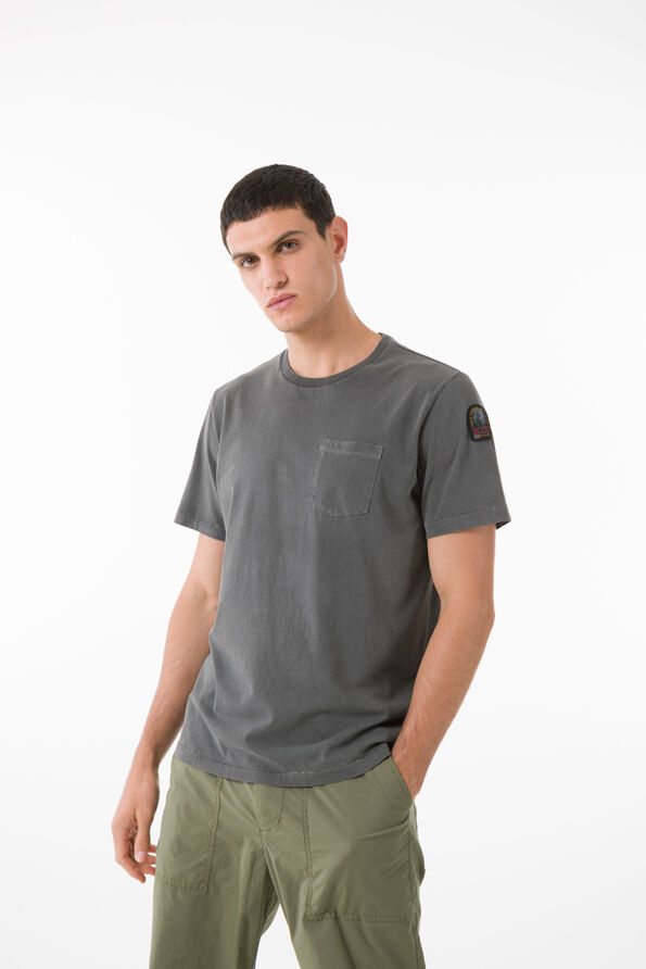 Parajumpers Basic Tee Chest Pocket T Shirt - Black