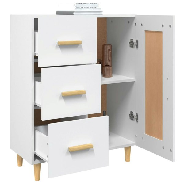 Berkfield Sideboard White 69.5x34x90 cm Engineered Wood