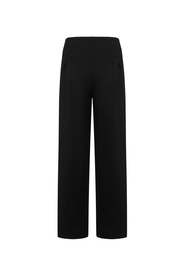 BALOU Women's Tailored Trousers - Black