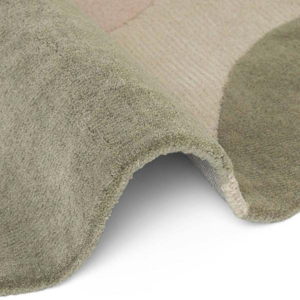 Ted Baker wool cream multicolour rug, shed-resistant, eco-friendly, sound-absorbing, hand-made rug.