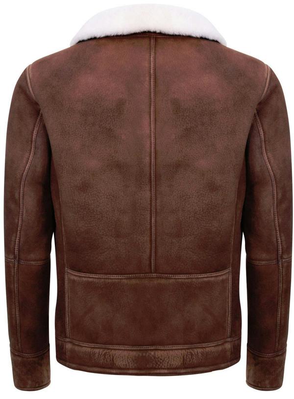 Infinity Leather Mens Sheepskin Leather Harrington Bomber Jacket-Luanda