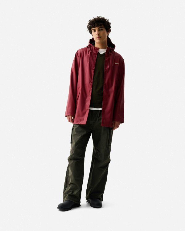 Hunter Jo Unisex Parka - Merlot