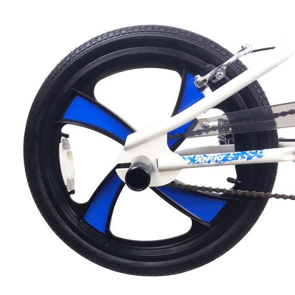 XN-10-20 BMX Unisex Freestyle Stunt Bike 20" - White/Blue
