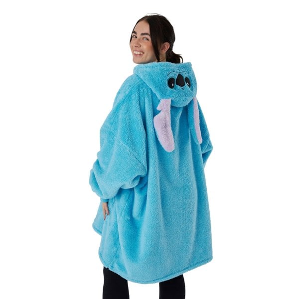 Lilo & Stitch Womens/Ladies Hoodie Blanket - Blue