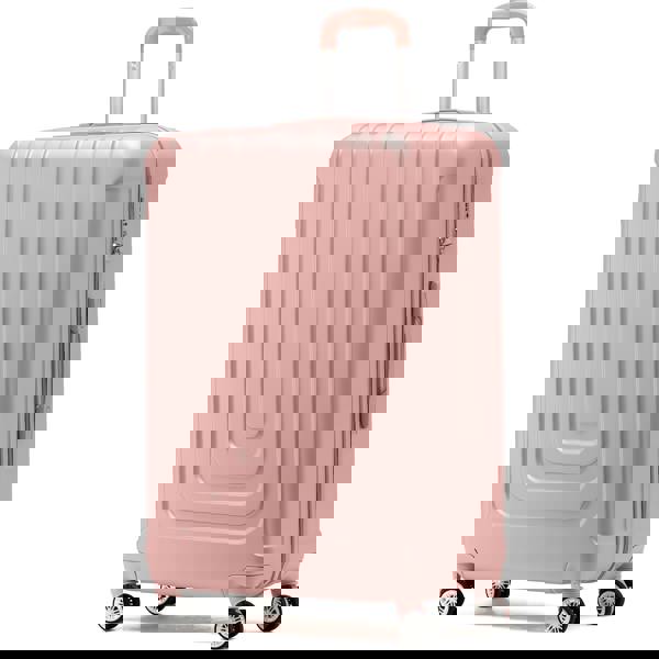 Flight Knight Large 30" Hard Shell Check in Suitcase 8 Spinner Wheels Hold Luggage