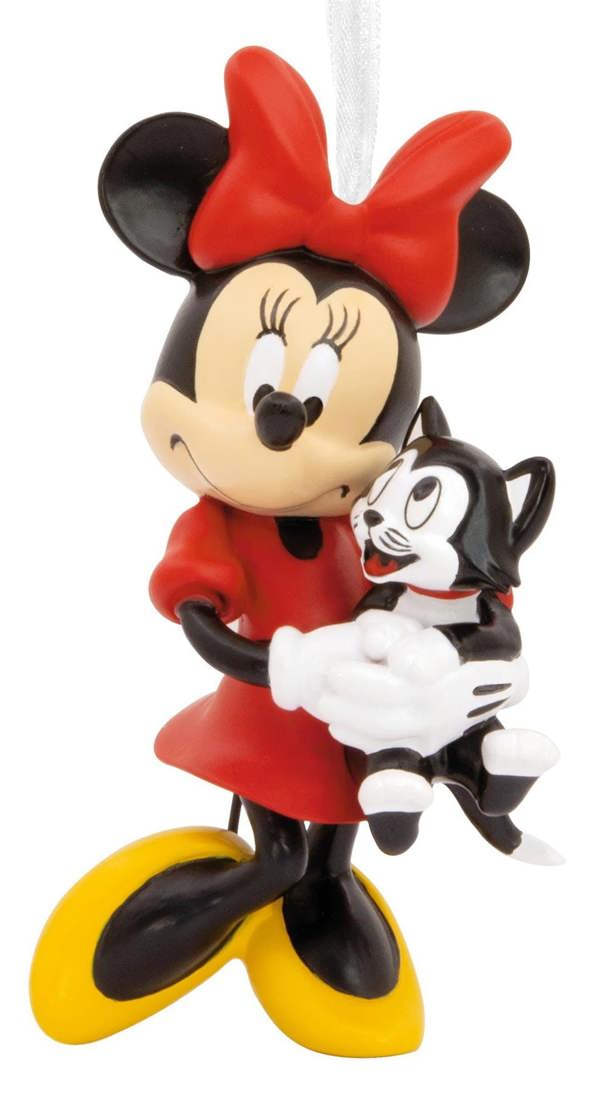Hallmark Disney - Minnie Mouse and Cat Christmas Tree Ornament