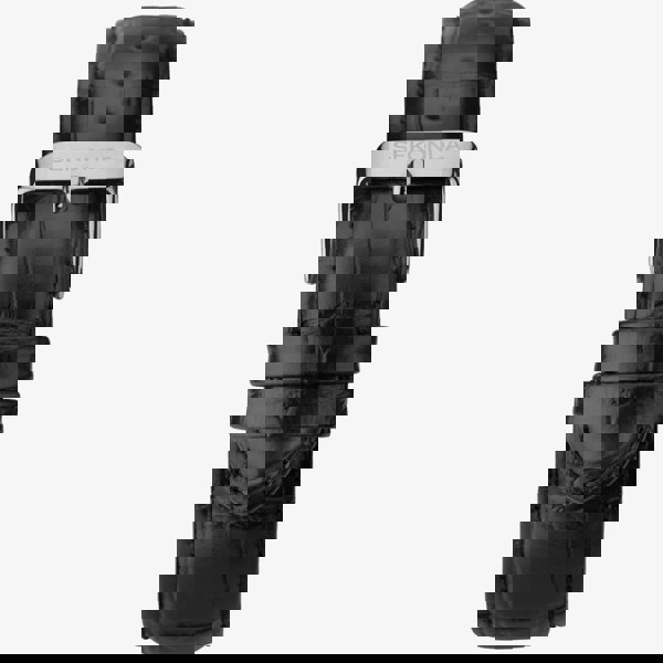 Sekonda Velocity Chronograph Black Leather Strap Watch 30017