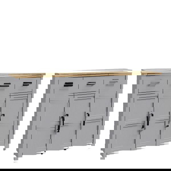 Furniture To Go Bohol Sideboard in Riviera Oak/Grey Oak