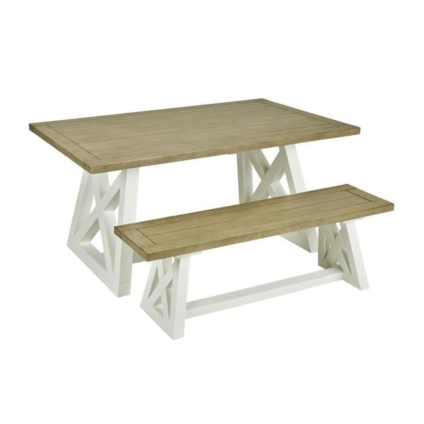 Statement Furniture Oxford Bench Wooden Dining Bench Seat