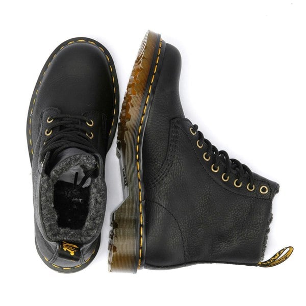 Dr. Martens - 31873001 Unisex 1460 WL Grizzly Black