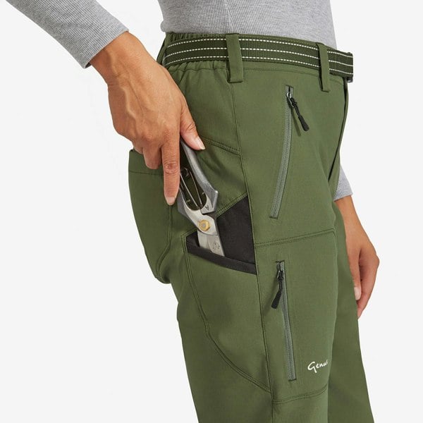 Genus Women's Waterproof Gardening Trousers - New Green