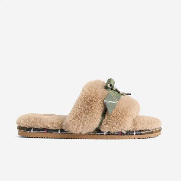 Barbour ELEANORA Mules   in  Taupe