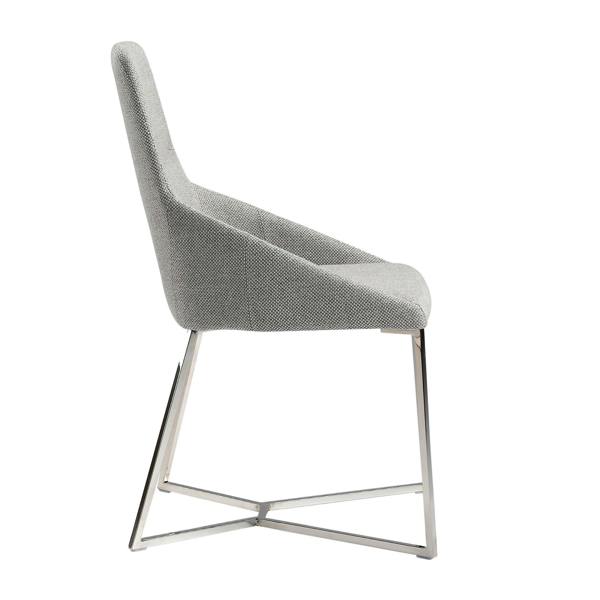 Angel Cerdá Grey Fabric Chair 4008