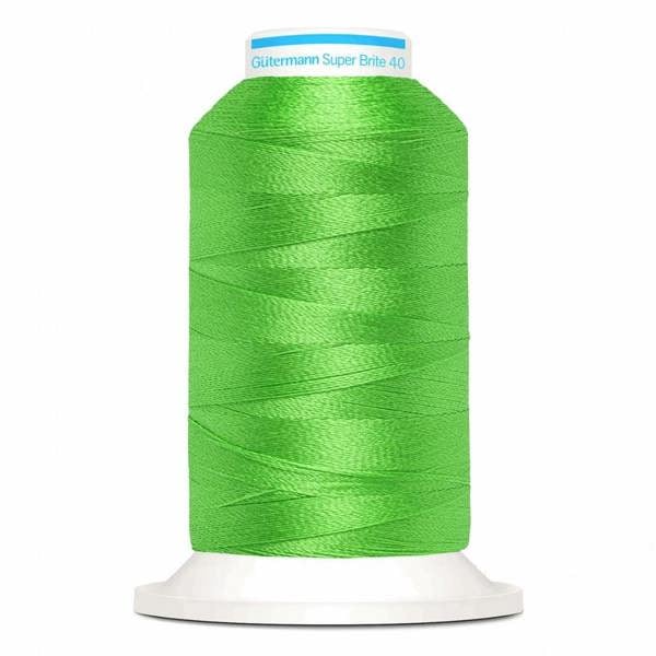 Gutermann Super Brite Polyester 40 Embroidery Thread 1000m Polyester Thread Suitable For Embroidery